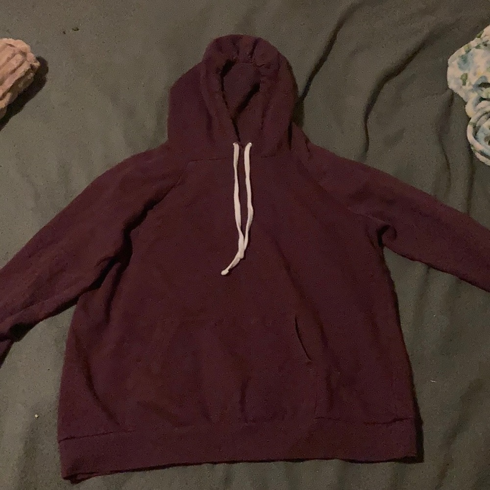 Purple hoodie